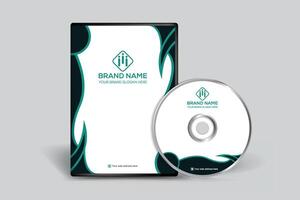 Corporate DVD cover template vector