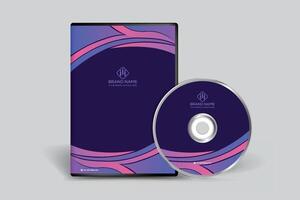 Corporate DVD cover template vector