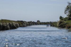 aveiro laguna ría Delaware aveiro situado en el atlántico costa de Portugal foto