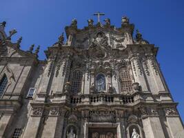 Carmelites church with Our Lady of Mount Carmel. in the center of Porto, Portugal. photo