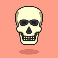 illustration Skull. design Skull. Skull Cartoon design illustration and icon for website, digital and print vector
