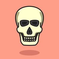 illustration Skull. design Skull. Skull Cartoon design illustration and icon for website, digital and print vector