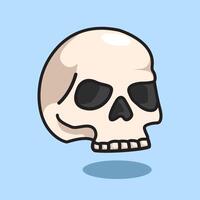 illustration Skull. design Skull. Skull Cartoon design illustration and icon for website, digital and print vector