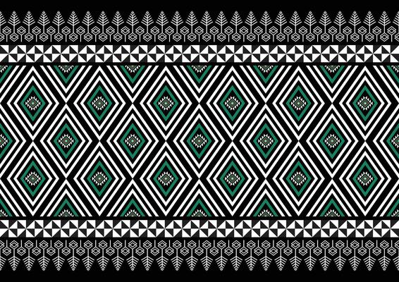 Ethnic geometric seamless fabric pattern Cross Stitch.Ikat embroidery oriental Pixel pattern brown background. Abstract,,illustration. Texture,Cross Stitch,frame,decoration,carpet wallpaper.