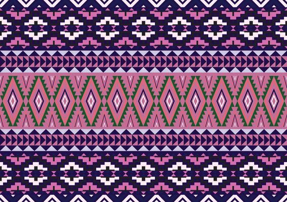 Ikat tribal Indian seamless pattern design. Aztec fabric carpet mandala ornament native boho chevron textile decoration wallpaper. Geometric African American illustrations background.