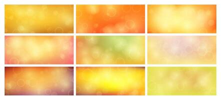 Abstract background with blur bokeh light effect vector