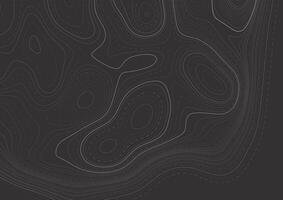 Abstract map background with a topography design vector