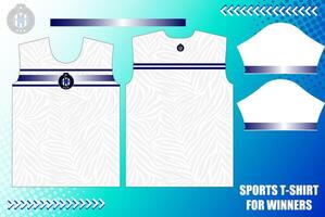 DESIGN OF UNIFORM TEXTURES FOR SPORTS T-SHIRTS vector