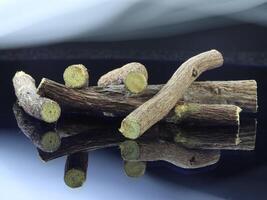 Sliced Licorice Sticks Ready for Use photo