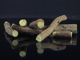 Sliced Licorice Sticks Ready for Use photo