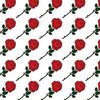 Rose Flower Pattern vector