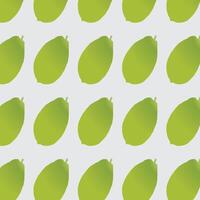 pattern design with fruit shape vector