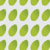 pattern design with fruit shape vector