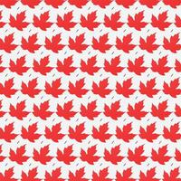 Maple leaf pattern vector