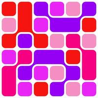 Trendy modern abstract pattern with geometric shapes, geometry graphics. Geometry modern grid pattern. Abstract pattern design. Graphic element modern pink violet background vector