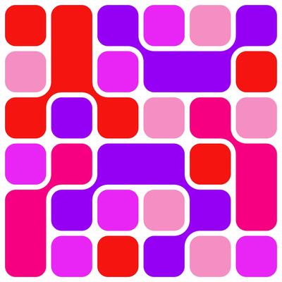 Trendy modern abstract pattern with geometric shapes, geometry graphics. Geometry modern grid pattern. Abstract pattern design. Graphic element modern pink violet background