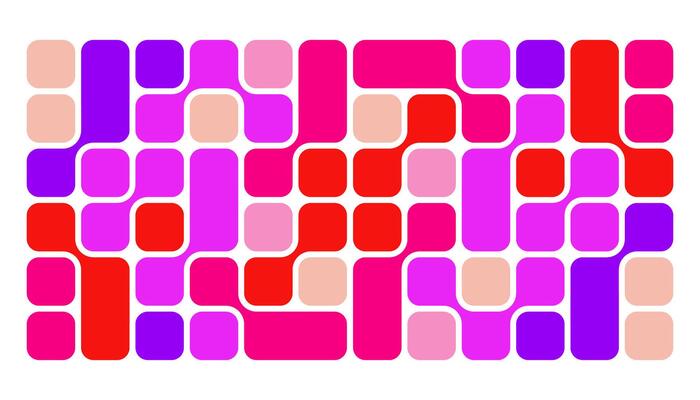 Trendy abstract pattern with liquid shapes, geometry graphics. Modern pattern. Abstract geometric pattern design, seamless pattern. Graphic design element modern style, pink violet colorful background