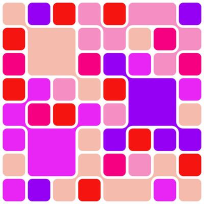 Trendy modern abstract pattern with geometric shapes, geometry graphics. Geometry modern grid pattern. Abstract pattern design. Graphic element modern pink violet background