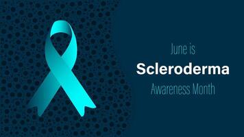 Scleroderma Awareness Month, illustration vector