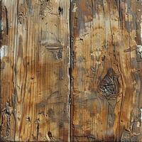 Rustic wood grain texture close-up photo