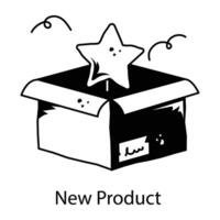 Trendy New Product vector