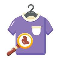 Trendy Shirt Stains vector