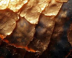 Glittering gold foil texture photo