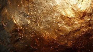 Glittering gold foil texture photo