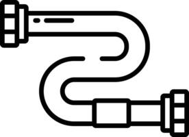 Pipe3 outline illustration vector