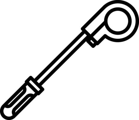 Pipe Threader outline illustration