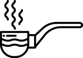 Pipe3 outline illustration vector