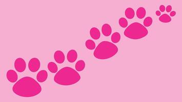 Exploring Cat Paws Trails Illustrations for Feline Enthusiasts vector