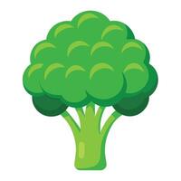 Fresh and Vibrant Broccoli Illustrations Add Green Appeal to Your Designs vector