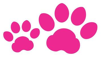 Exploring Cat Paws Trails Illustrations for Feline Enthusiasts vector