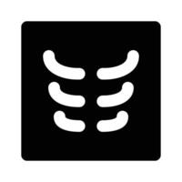 Get this beautifully designed icon of x ray in trendy style vector