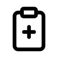 Have a look at this amazing icon of medical record, of patient medical data vector