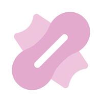 An amazing icon of sanitary pad in trendy style vector