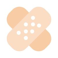 Icon of bandage in trendy style, ready for premium use vector
