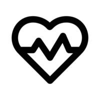 obtener esta increíble icono de corazón salud en moderno estilo, editable vector