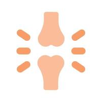 A scalable icon of human joints, medical and healthcare vector
