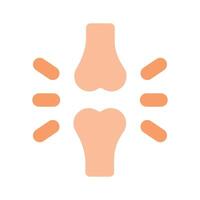 A scalable icon of human joints, medical and healthcare vector