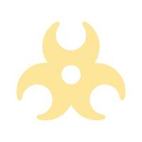 Trendy design of biohazard symbol, ready to use vector