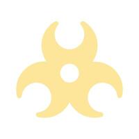 Trendy design of biohazard symbol, ready to use vector