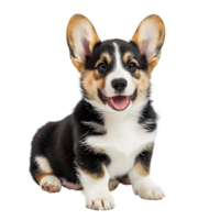 retratos do lindo feliz corgi cachorro cachorro cachorro png