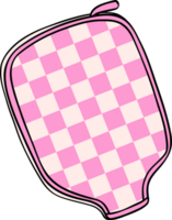 retrò pickleball racchetta Borsa di moda salamoia palla pagaia copertina png