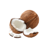 coconut isolated on transparent background png