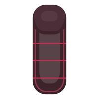 illustration of a capsule pill vector