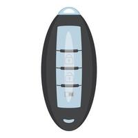 Top view of a conceptual autonomous electric vehicle in a simplified cartoon style vector