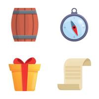 game icons set cartoon . Design element of game vector