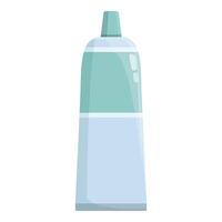 illustration of blue plastic bottle vector